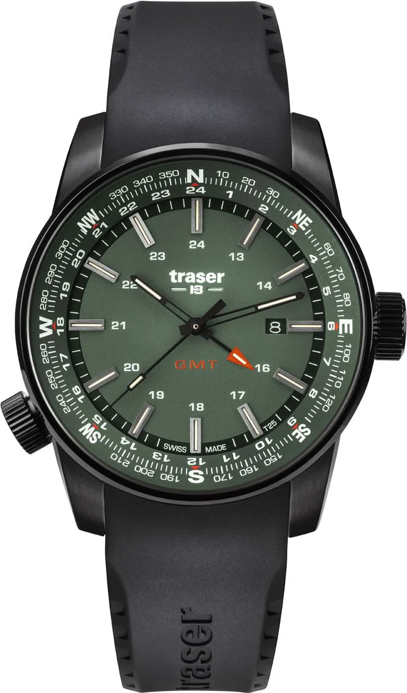 Traser P68 Pathfinder 109744 Herrenuhr • Trigalight / H3-Tritium Leuchttechnologie • Swiss Made