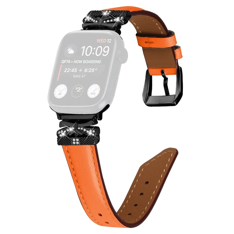 Black Buckle Watch Band Apple Watch Series Universal 41mm/40mm/38mm