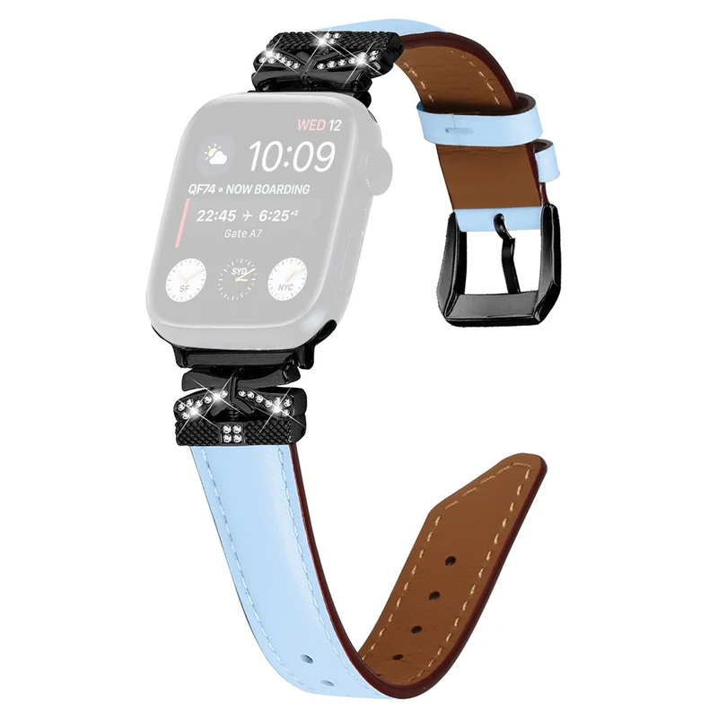 Black Buckle Watch Band Apple Watch Series Universal 41mm/40mm/38mm
