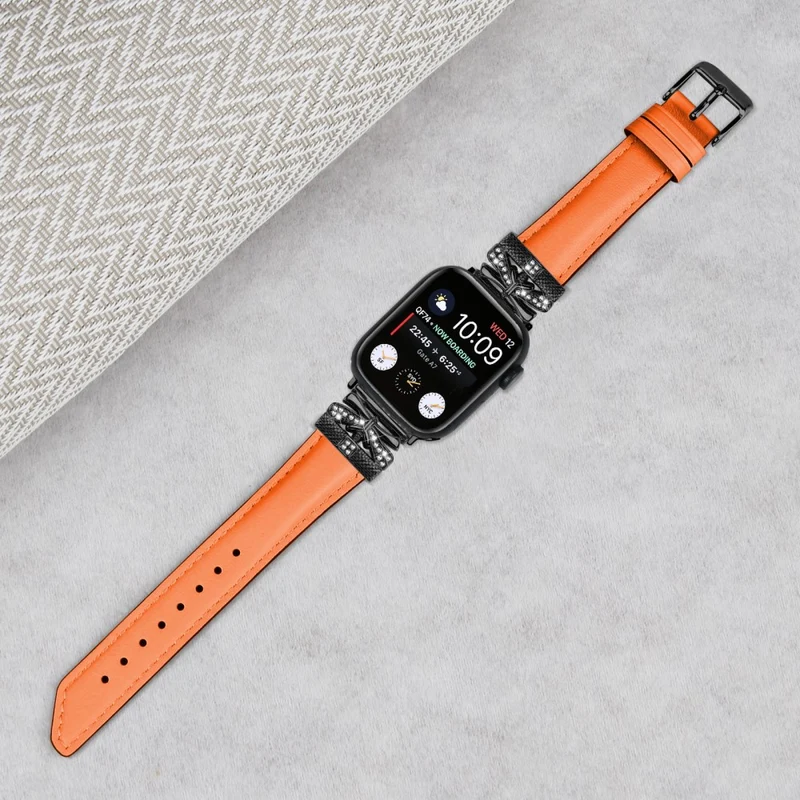 Black Buckle Watch Band Apple Watch Series Universal 41mm/40mm/38mm