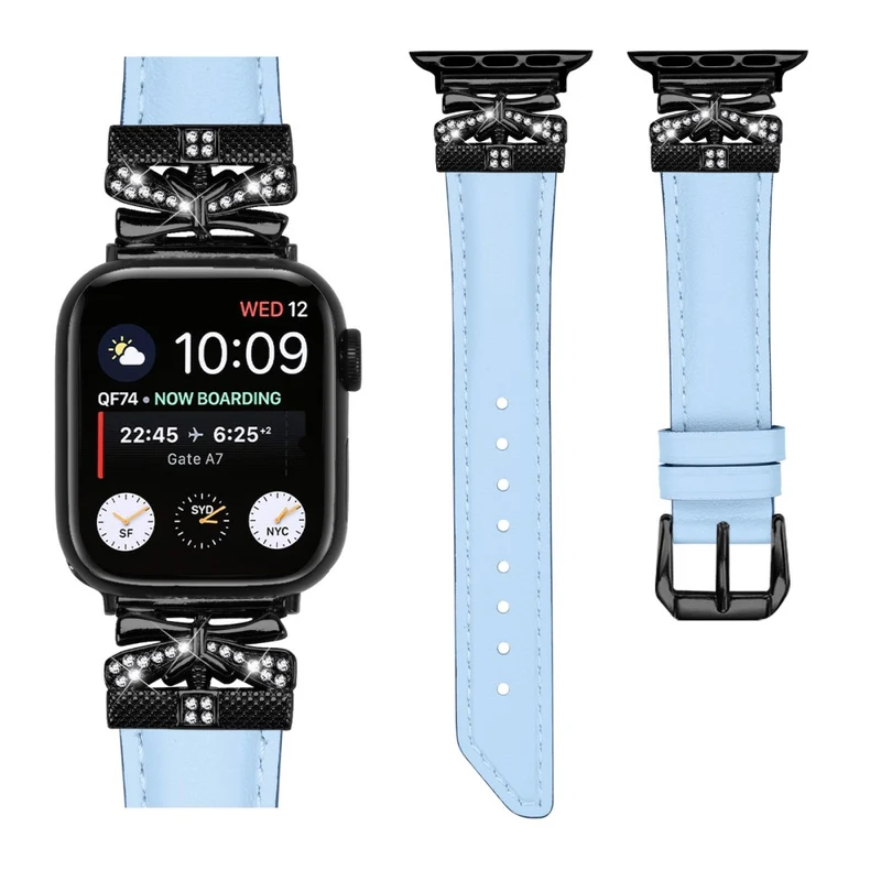 Black Buckle Watch Band Apple Watch Series Universal 41mm/40mm/38mm