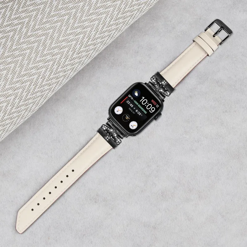 Black Buckle Watch Band Apple Watch Series Universal 41mm/40mm/38mm