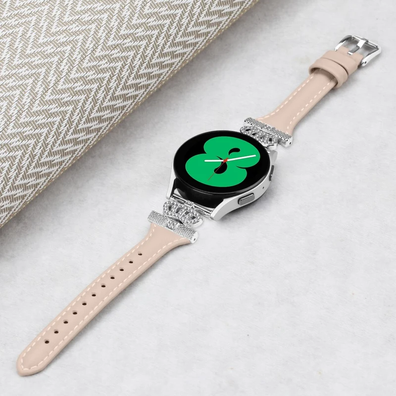 Silver Buckle 20mm Strap Samsung Galaxy Watch Universal 20mm Watchband