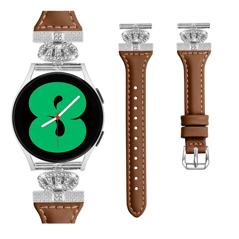 Silver Buckle 20mm Strap Samsung Galaxy Watch Universal 20mm Watchband