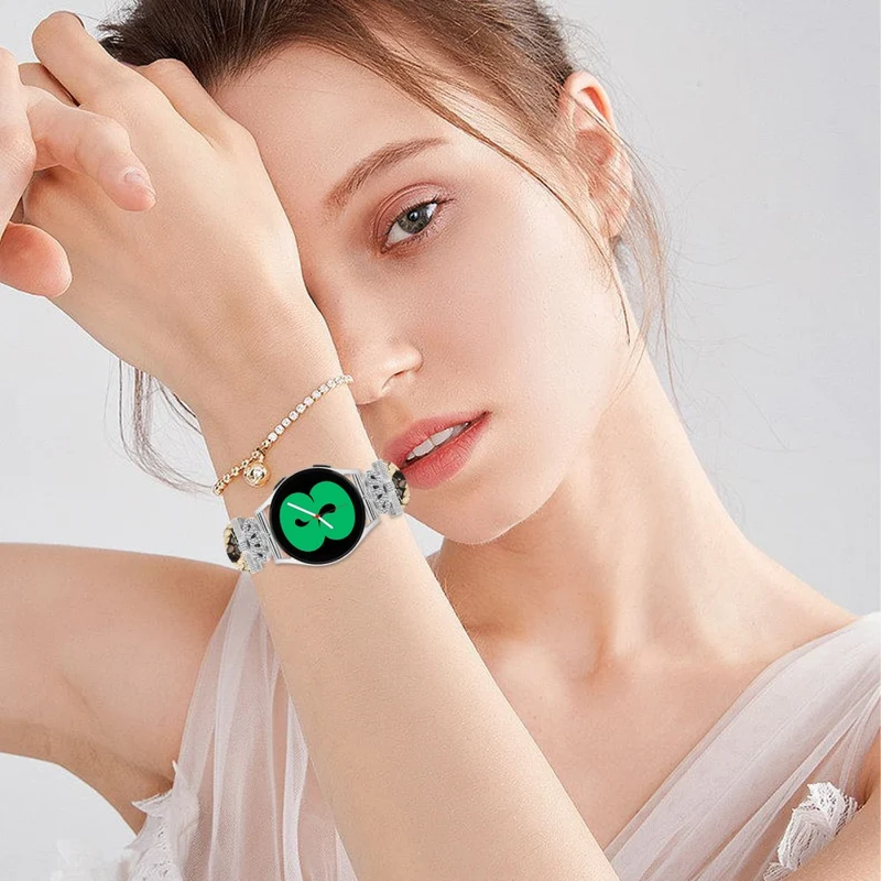 Huami Amazfit Cheetah Pro Silver Buckle Watchband 20mm Strap with Crown-shape Connector