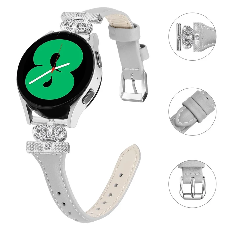 Huami Amazfit Cheetah Pro Silver Buckle Watchband 20mm Strap with Crown-shape Connector