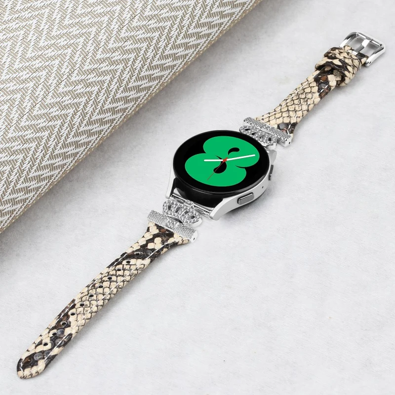 Huami Amazfit Cheetah Pro Silver Buckle Watchband 20mm Strap with Crown-shape Connector
