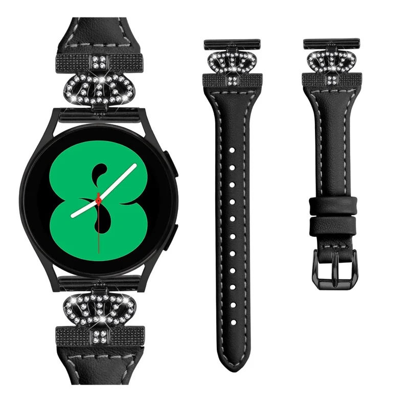 Huami Amazfit Cheetah Pro 20mm Strap Black Buckle Crown Connector Watch Band