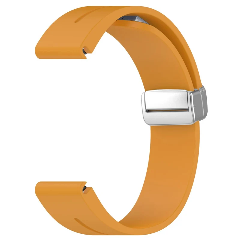 Garmin Fenix 7 / Forerunner 965 / 955 / 945 / 935 22mm Watch Band Silive Buckle Silicone Wriststrap