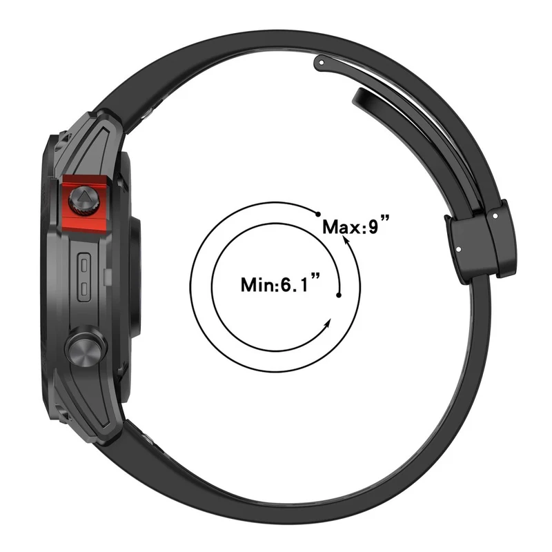 Garmin Fenix 7 / Forerunner 965 / 955 / 945 / 935 Watch Band 22mm Silicone Breathable Wristband