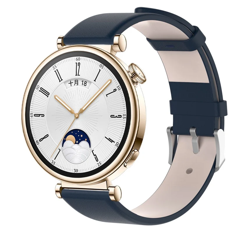 Huawei Watch GT 4 41mm Replacement Strap 18mm Vegan Leather Watch Band