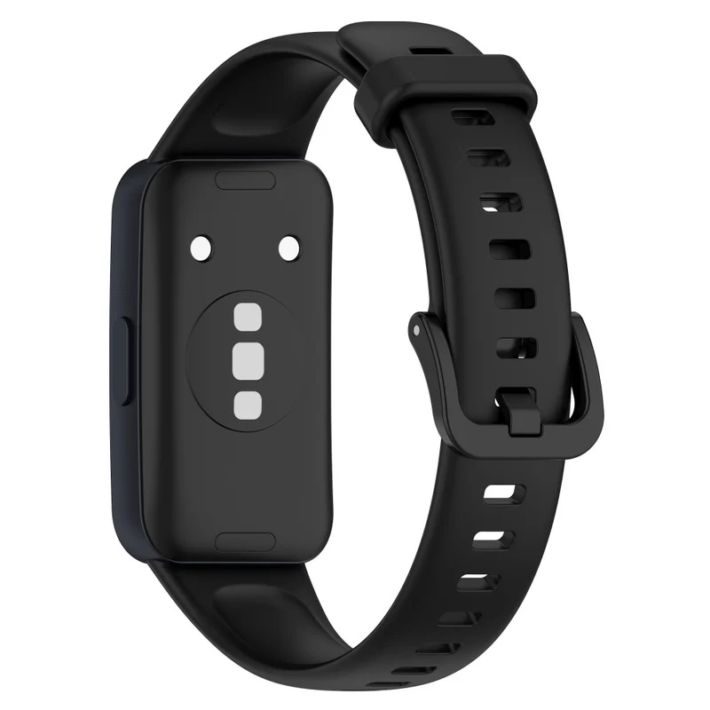 Huawei Band 8 Silicone Strap Waterproof Soft Watch Band - Ivory White