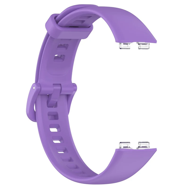 Huawei Band 8 Silicone Strap Waterproof Soft Watch Band - Ivory White