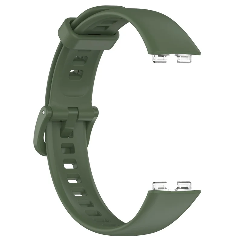 Huawei Band 8 Silicone Strap Waterproof Soft Watch Band - Ivory White