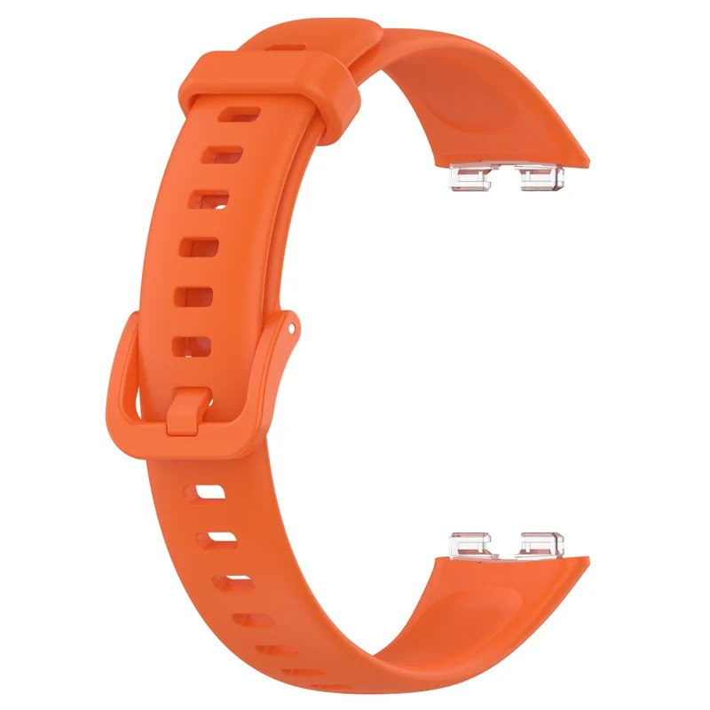 Huawei Band 8 Silicone Strap Waterproof Soft Watch Band - Ivory White