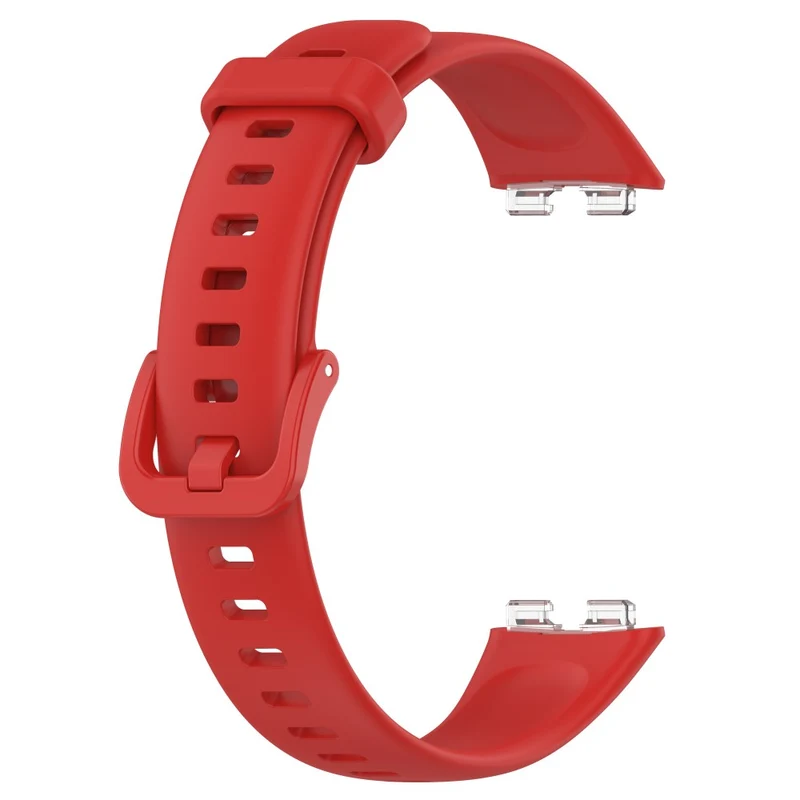 Huawei Band 8 Silicone Strap Waterproof Soft Watch Band - Ivory White