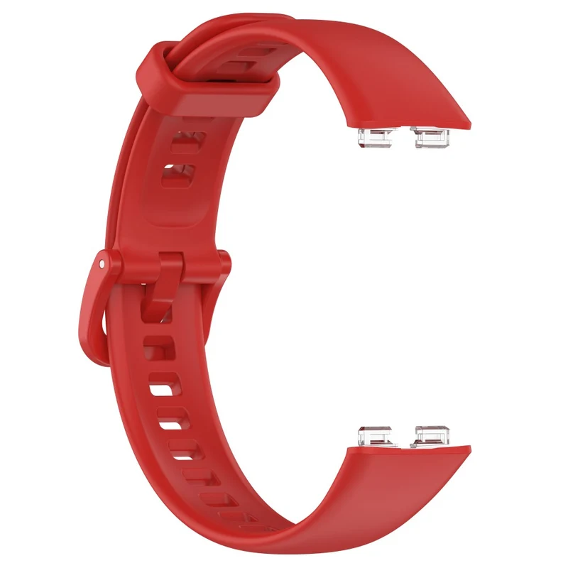 Huawei Band 8 Silicone Strap Waterproof Soft Watch Band - Ivory White