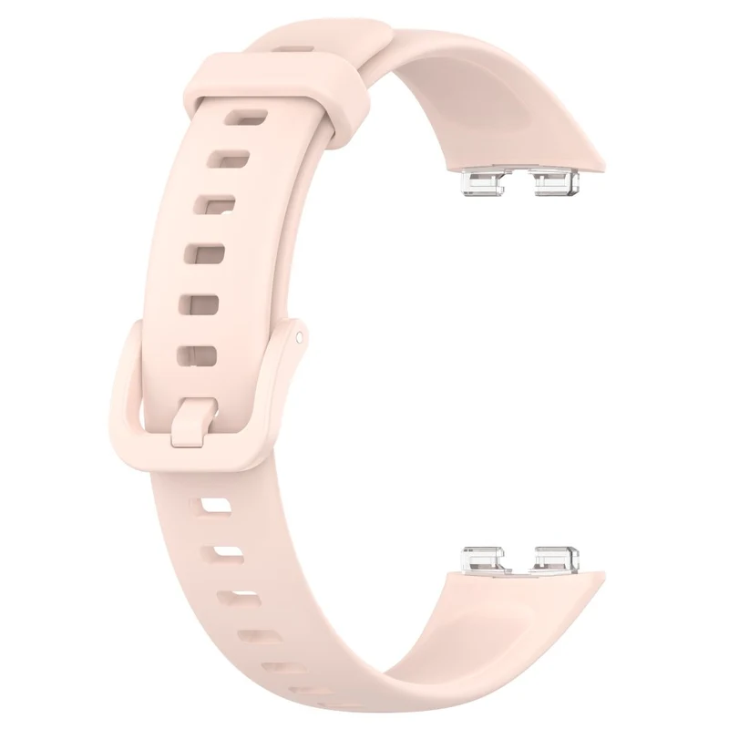 Huawei Band 8 Silicone Strap Waterproof Soft Watch Band - Ivory White