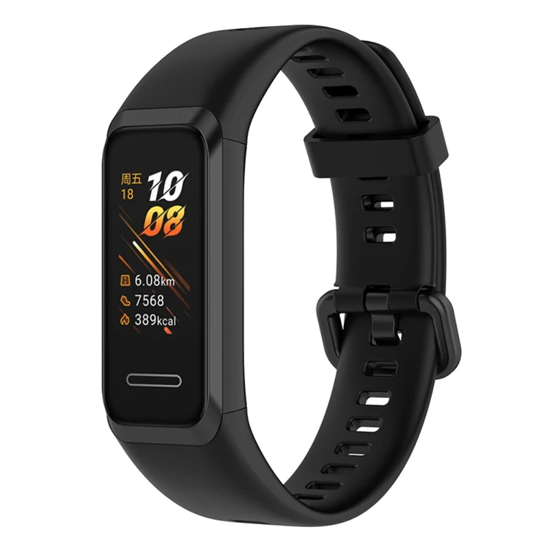 Huawei Watch Band 4 (ADS-B29) Strap Replacement Adjustable Silicone Watch Band