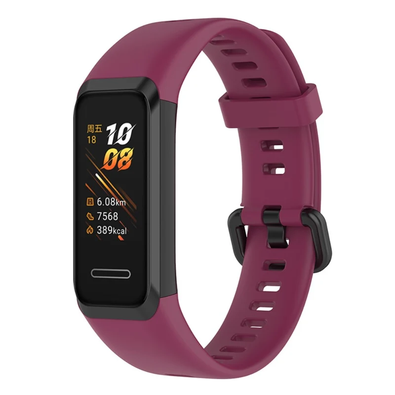Huawei Watch Band 4 (ADS-B29) Strap Replacement Adjustable Silicone Watch Band