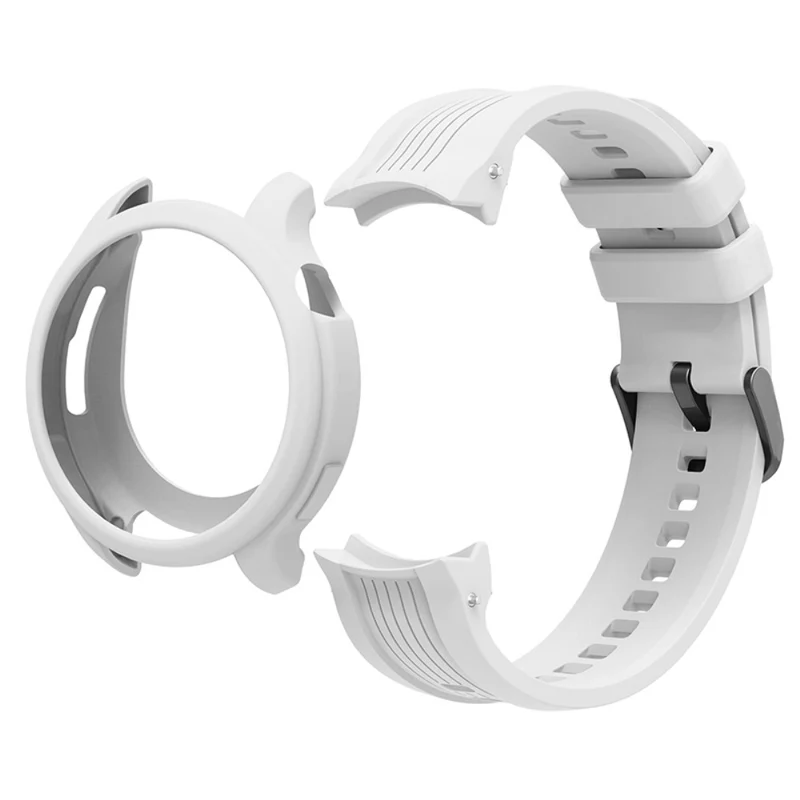 Huami Amazfit Balance (A2286) Silicone Strap Wrist Watch Band with Watch Frame Cover