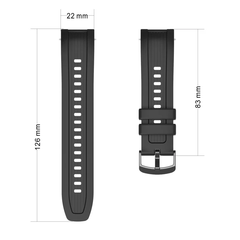 Huami Amazfit Balance (A2286) Silicone Strap Wrist Watch Band with Watch Frame Cover