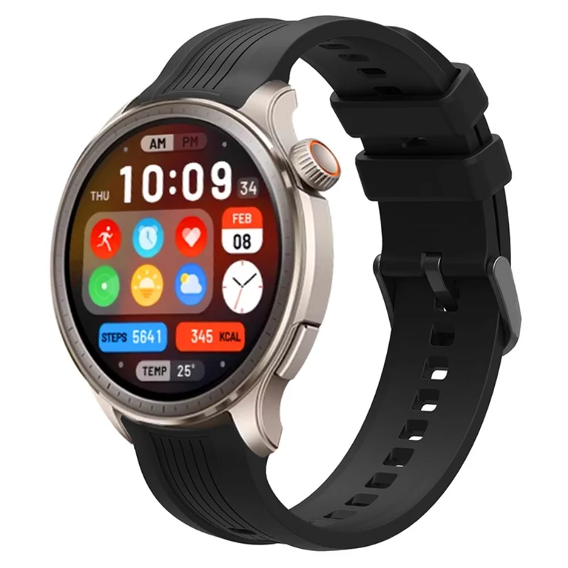 Huami Amazfit Balance (A2286) Silicone Strap Wrist Watch Band with Watch Frame Cover
