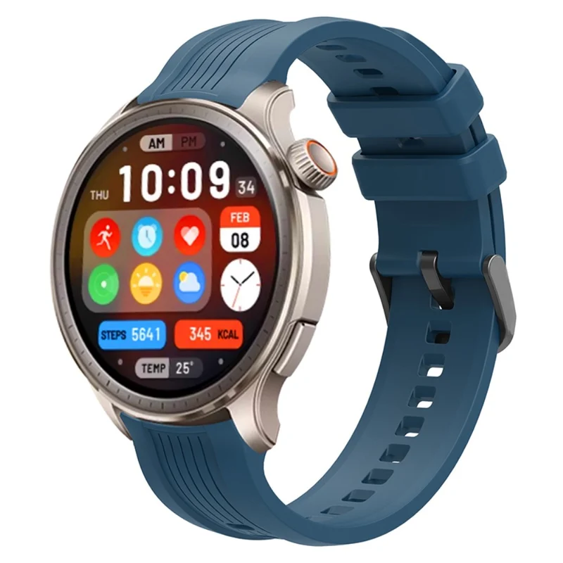 Huami Amazfit Balance (A2286) Silicone Strap Wrist Watch Band with Watch Frame Cover