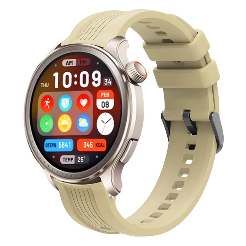 Huami Amazfit Balance (A2286) Silicone Strap Wrist Watch Band with Watch Frame Cover