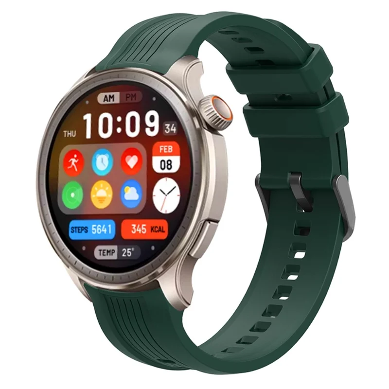 Huami Amazfit Balance (A2286) Silicone Strap Wrist Watch Band with Watch Frame Cover