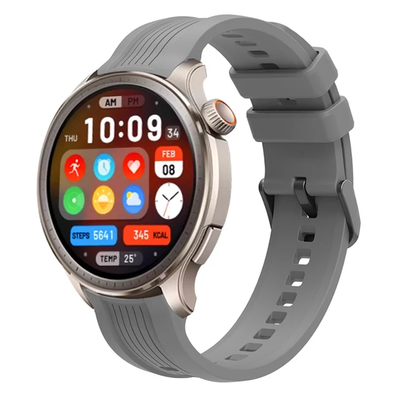 Huami Amazfit Balance (A2286) Silicone Strap Wrist Watch Band with Watch Frame Cover