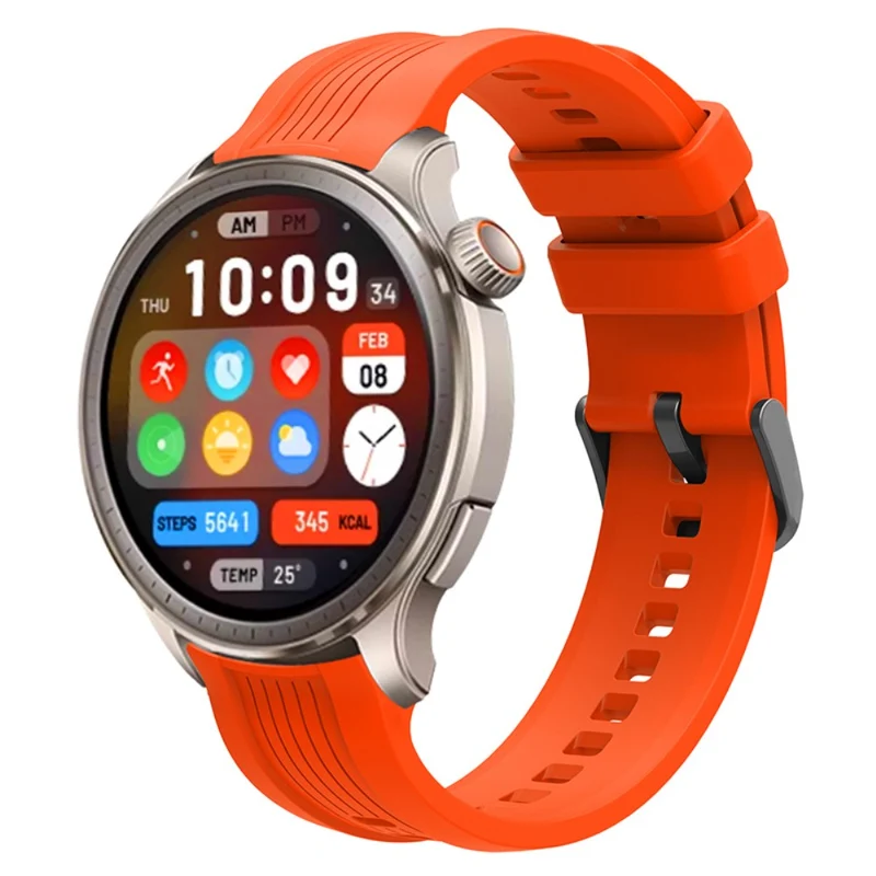 Huami Amazfit Balance (A2286) Silicone Strap Wrist Watch Band with Watch Frame Cover