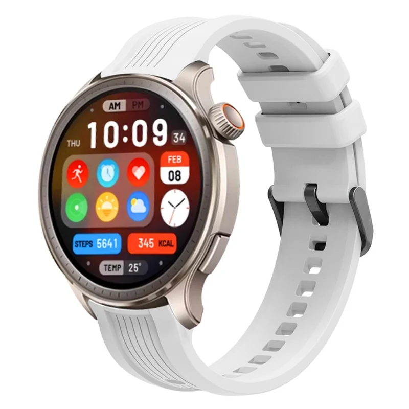 Huami Amazfit Balance (A2286) Silicone Strap Wrist Watch Band with Watch Frame Cover