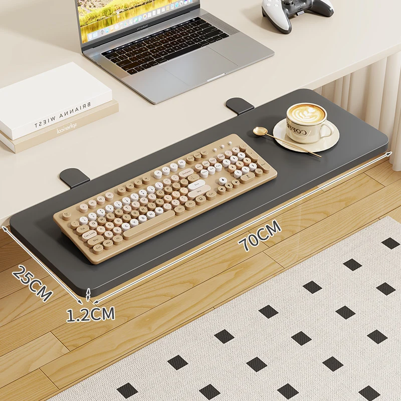 Clip-On Bambus Klappbecher und Snack-Seiten Tisch mit verstellbarem Drehklemme