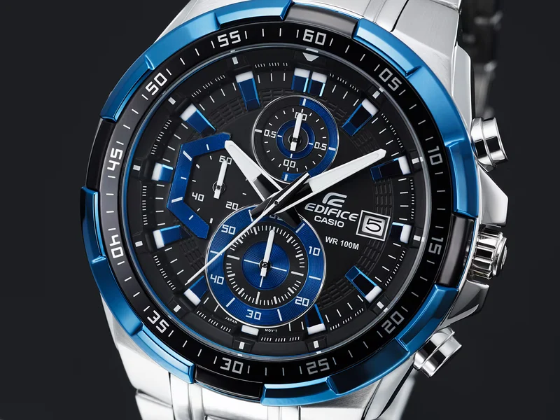 Casio Edifice EFR-539D-1A2VUEF Herrenuhr • Chronograph • 10 Bar