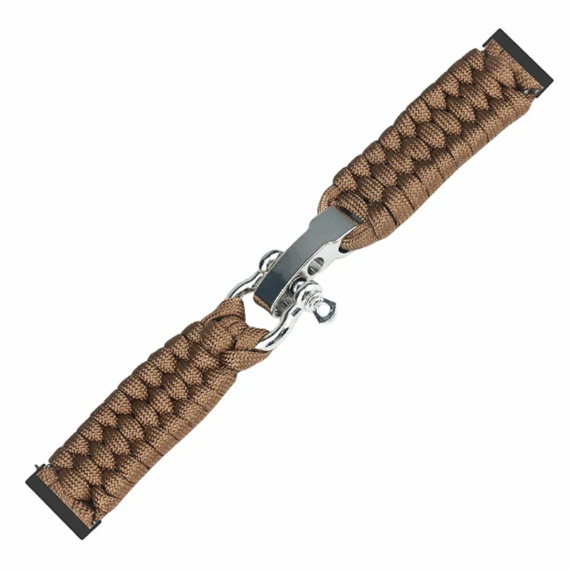 Suunto Spartan Sport Wrist HR Baro / Suunto 7 / Suunto 9 24mm Watch Band Braided Rope - Red Black Camouflage