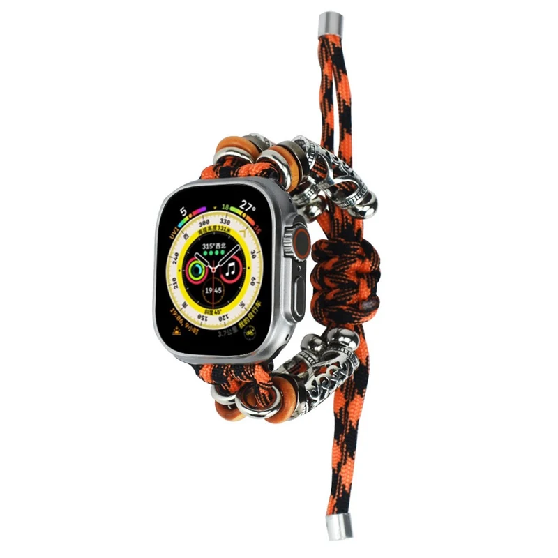 Apple Watch Series 41mm / 40mm / 38mm Rope Watch Strap Beads Wrist Band
