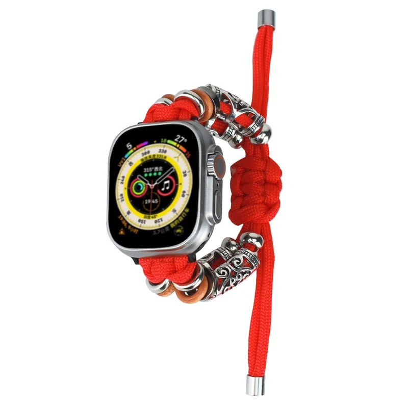 Apple Watch Series 41mm / 40mm / 38mm Rope Watch Strap Beads Wrist Band