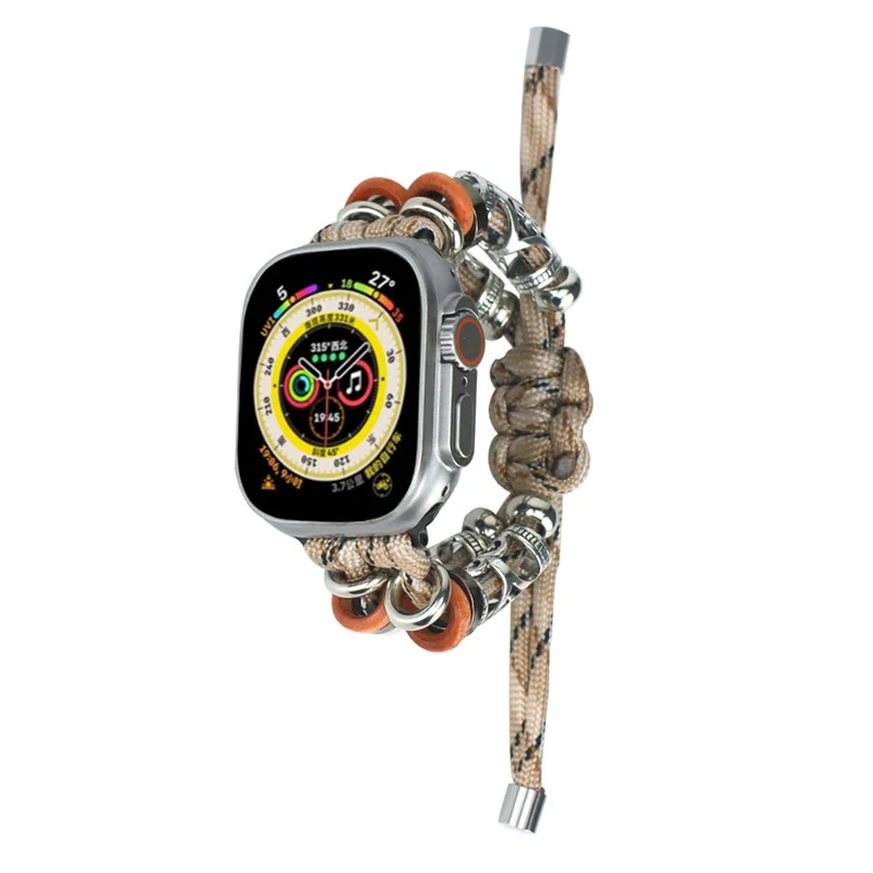 Apple Watch Series 41mm / 40mm / 38mm Rope Watch Strap Beads Wrist Band