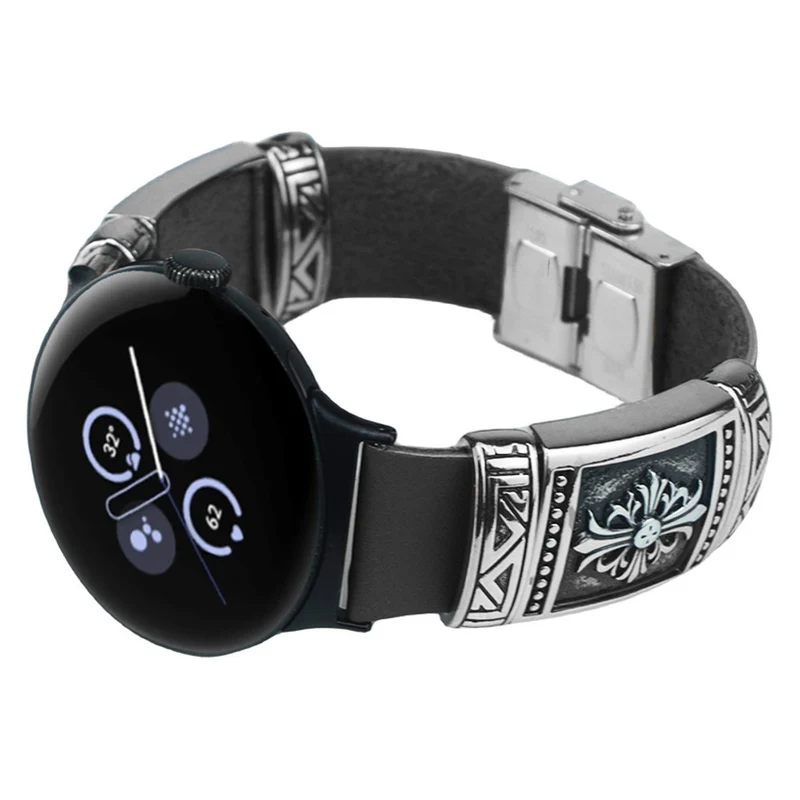 Google Pixel Watch / Watch 2 Replacement Strap Embossed Bracelets Watch Band