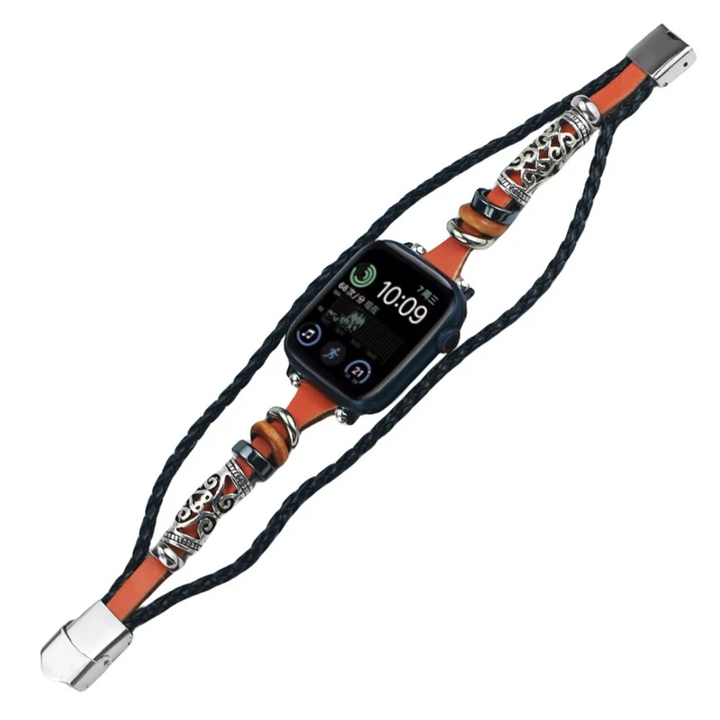 Apple Watch 49mm / 45mm / 44mm / 42mm Watch Band Ethnic Watch Strap