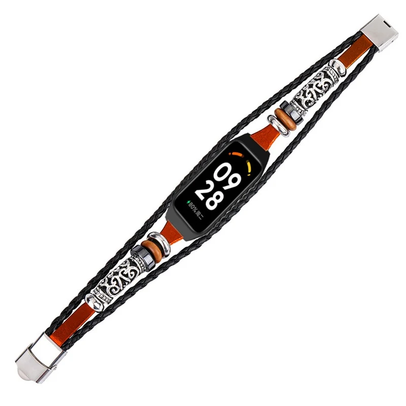 Xiaomi Redmi Band 2 DIY Style Watch Strap Beads Wrist Band Bracelet