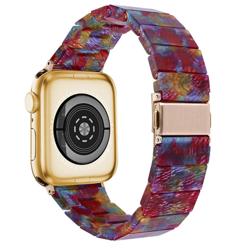 Watch Strap Apple Watch Series 41mm / 40mm / 38mm Resin Watch Band Bracelet