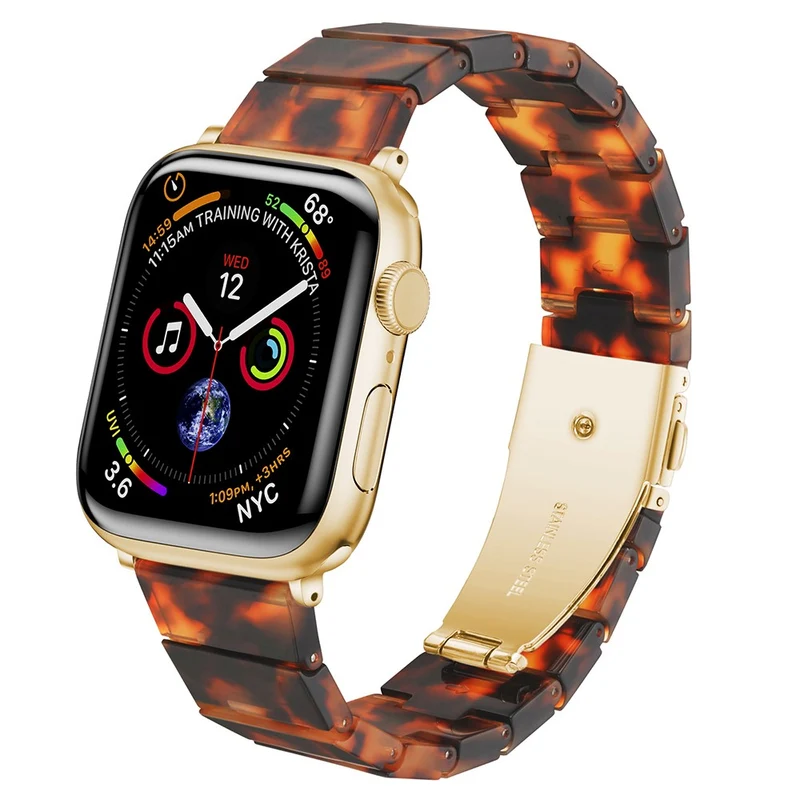 Watch Strap Apple Watch Series 41mm / 40mm / 38mm Resin Watch Band Bracelet