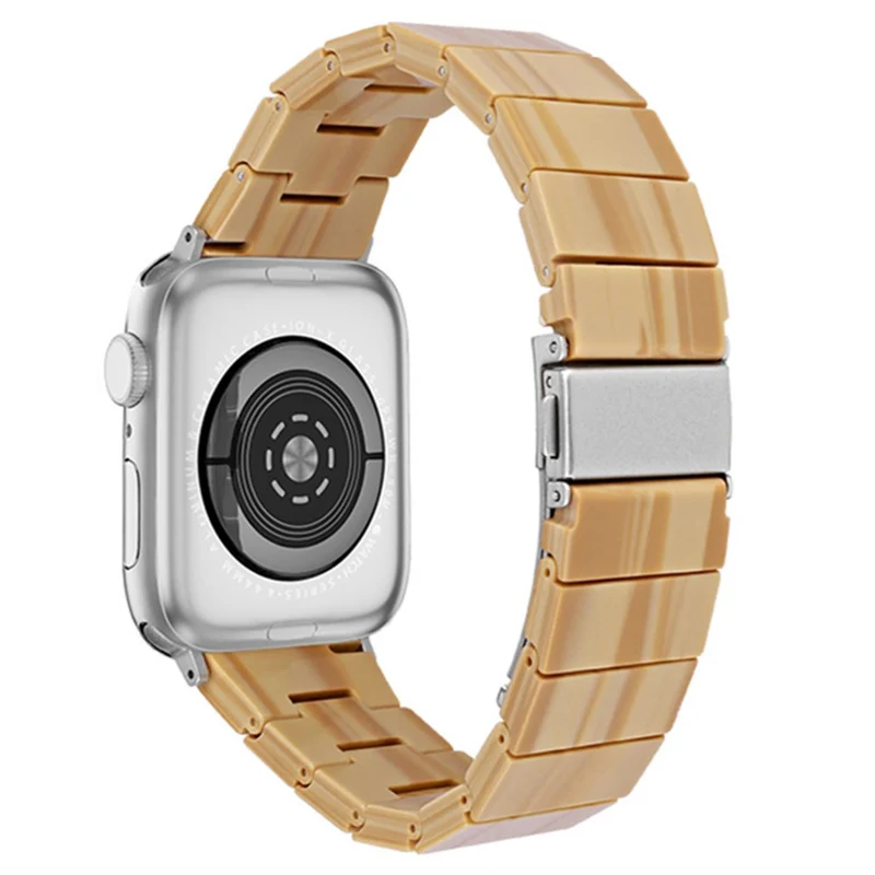 Resin Watchband Apple Watch Ultra 2 Ultra 49mm / 45mm / 44mm / 42mm Wrist Strap