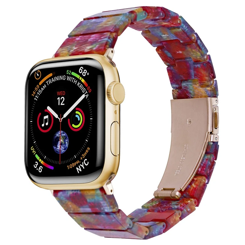 Resin Watchband Apple Watch Ultra 2 Ultra 49mm / 45mm / 44mm / 42mm Wrist Strap