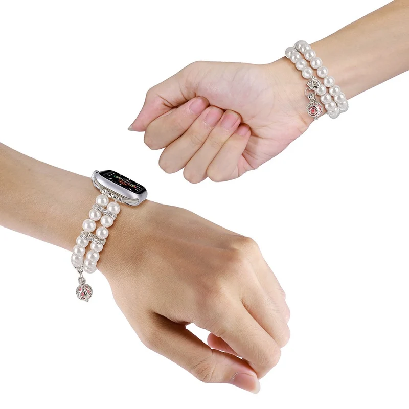 Apple Watch Series 41mm / 40mm / 38mm Watch Band Beads Wrist Strap