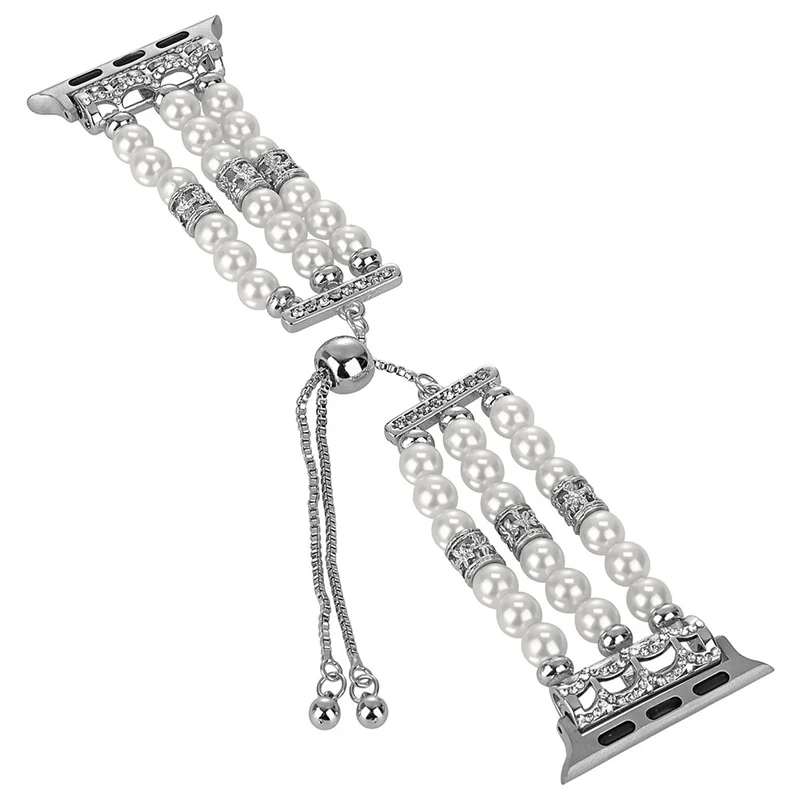 Apple Watch Series 41mm / 40mm / 38mm Watch Band Preppy Beaded Bracelet