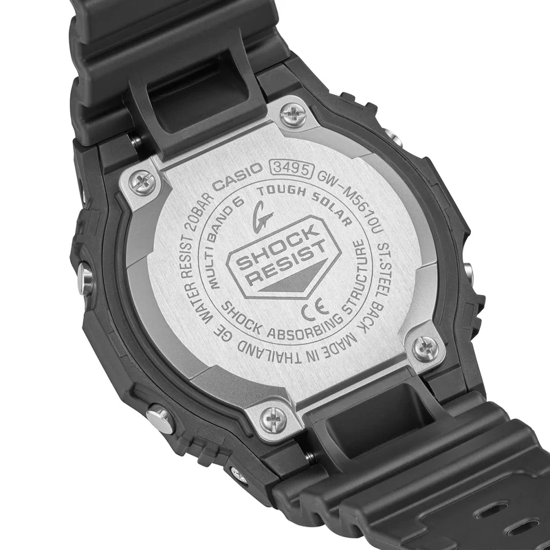Casio G-Shock GW-M5610U-1ER Herrenuhr • Tough Solar • Funk/Multiband 6