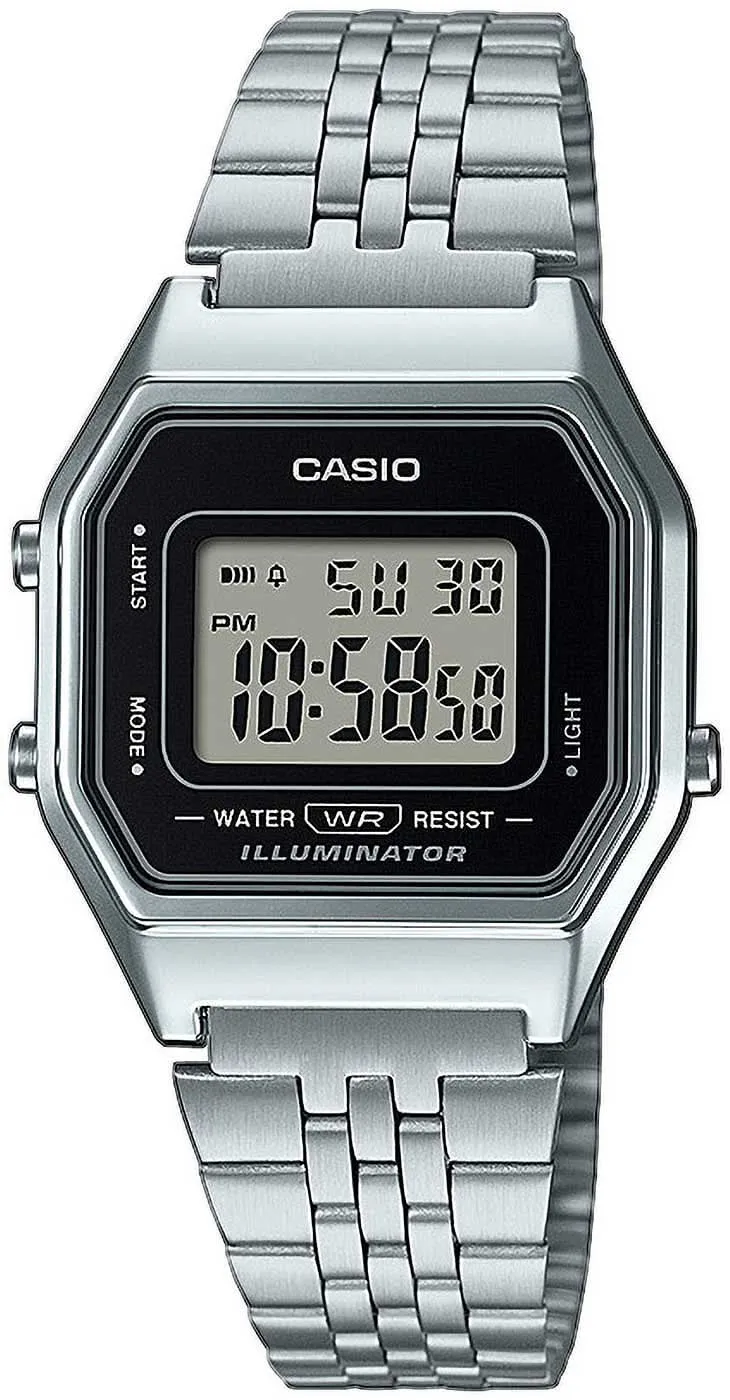 Casio Vintage LA680WEA-7EF Damenuhr • Kultiges Retro-Design • Smarte Funktionen
